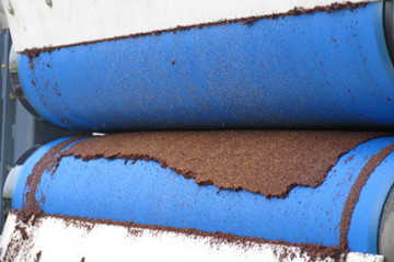 带式压滤机应用合浦建筑泥浆集中处理工程