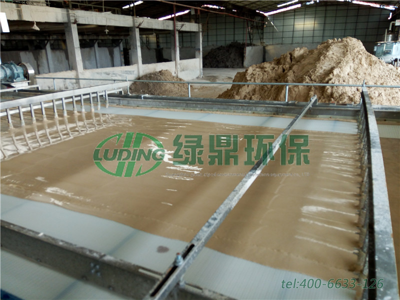 广东佛山陶瓷厂泥浆脱水处理案例 2