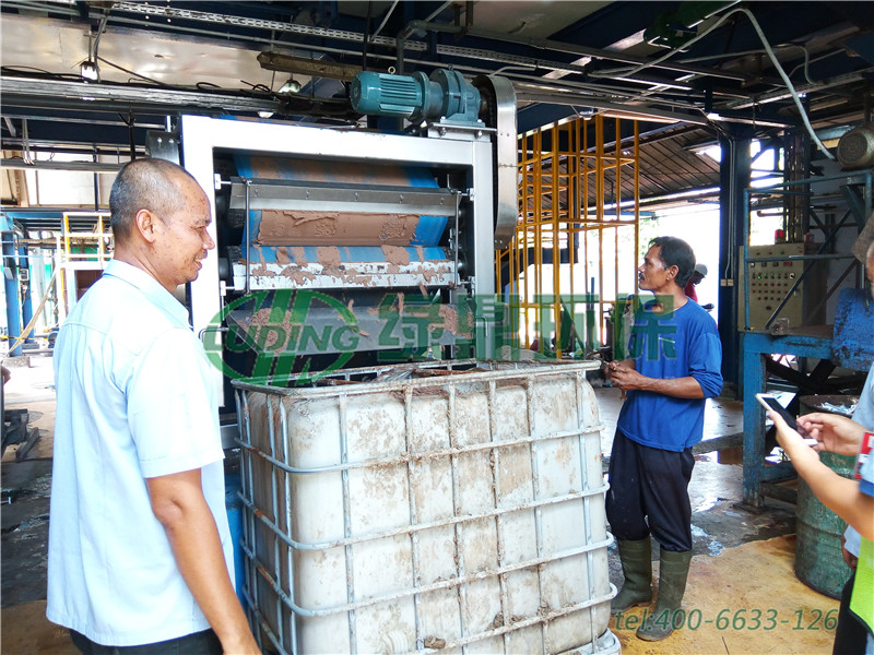 印度尼西亚带式压滤机使用案例 4