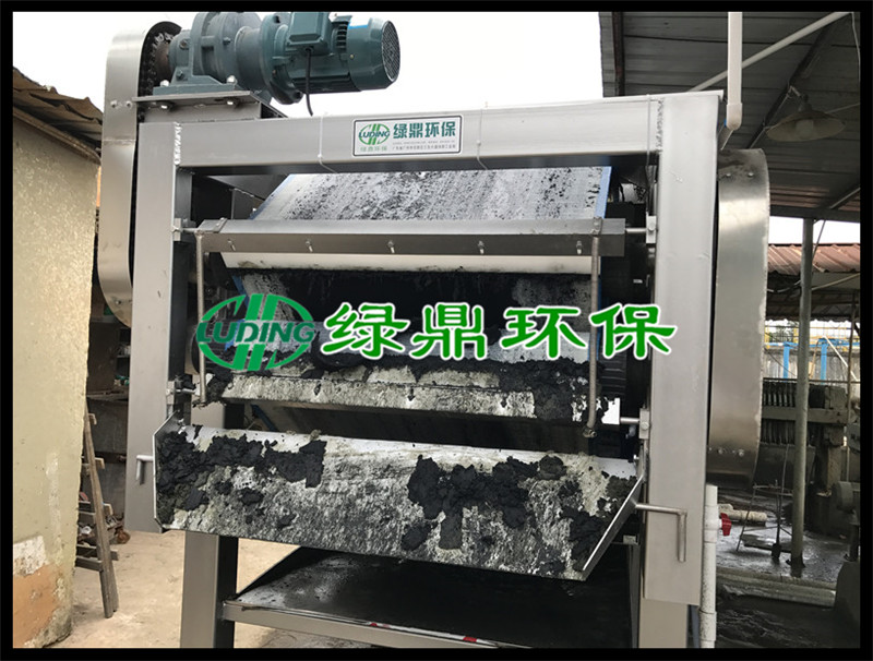 印染带式压滤机#广州番禺印染水洗厂使用案例现场 5