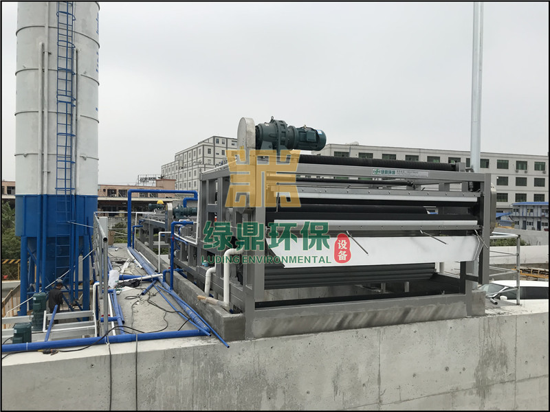 带式压滤机用于晋江污水厂工程